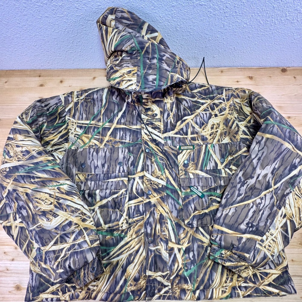 Remington Outdoor Camo Puffer Jacket Men's XL Mossy‎ Oak Shadow Grass